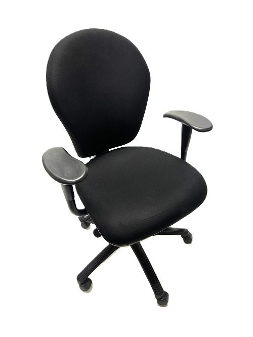 Used Black EDO Ergonomic Operator Office Chair