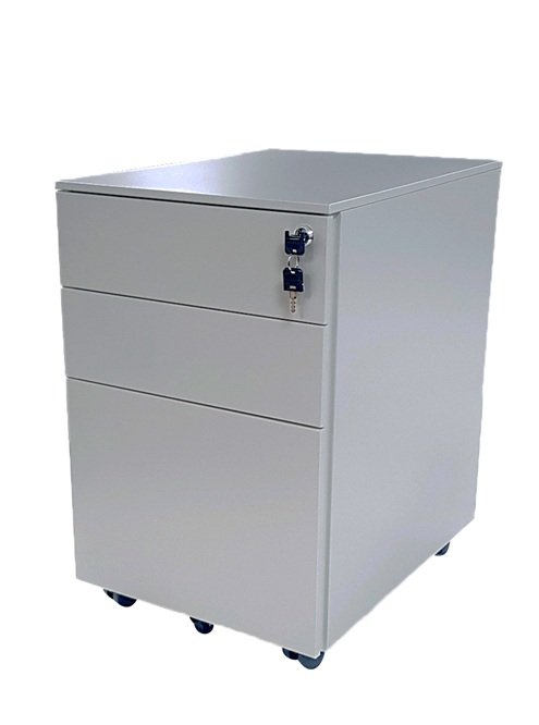 Silver Grey GO Metal Pedestal - 400mm Wide