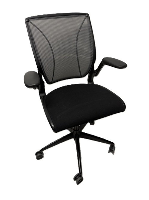 Used Black Humanscale WORLD Ergonomic Office Chair