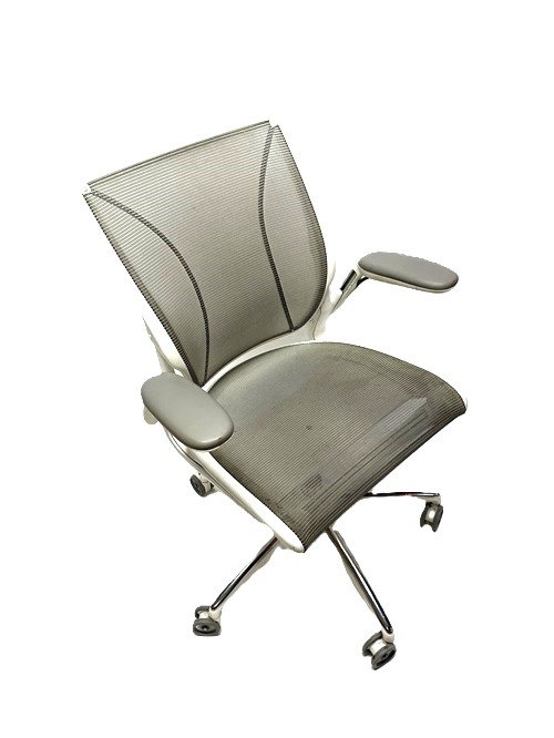 Used White Humanscale World Mesh Ergonomic Chair